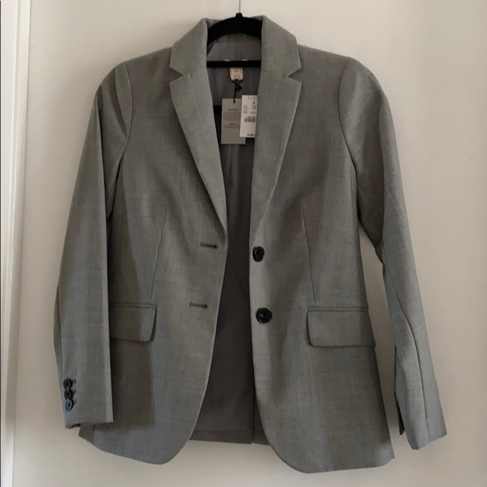 NWT J Crew Gray Blazer
